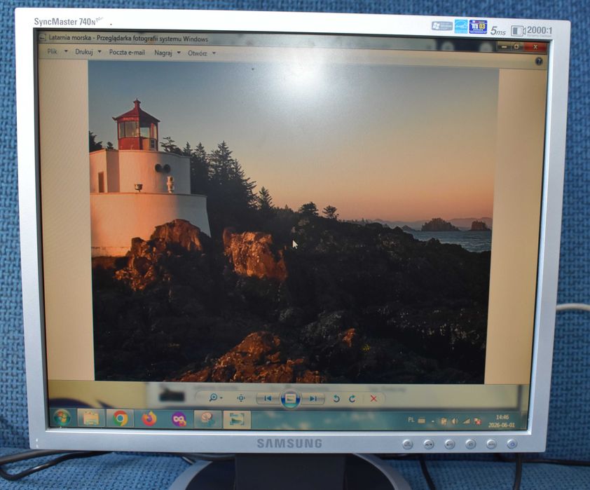 Monitor 17" SAMSUNG 740 NPlus