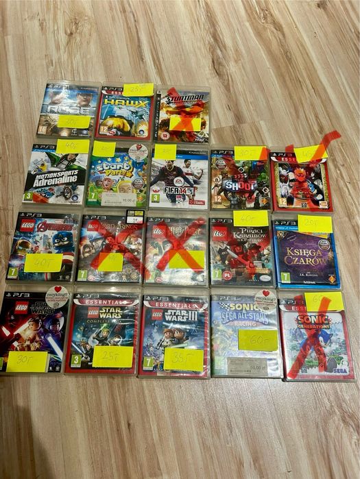 Sprzedam gry na ps3