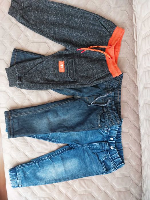 Spodnie chłopięce 92 komplet