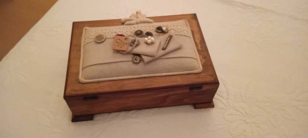 Caixas decorativas para arrumação - costura/chás436331554989025283