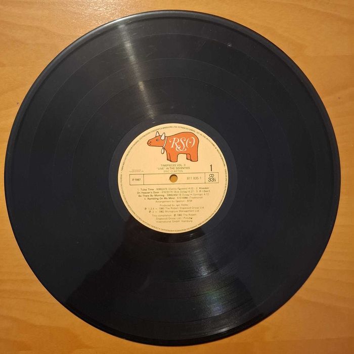 Eric Clapton ‎- Timepieces Vol. II - 'Live' In The Seventies - Vinil
