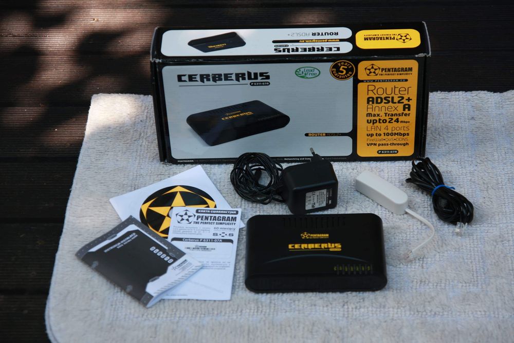 router_modem ADSL Cerberus P-6311-07A Neostrada