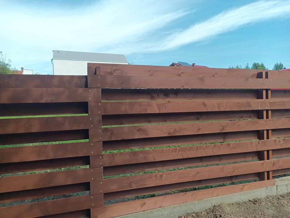 Ogrodzenia drewniane