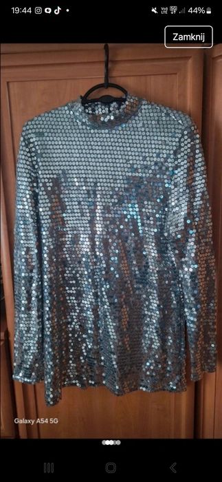 Śliczna bluzka cekiny