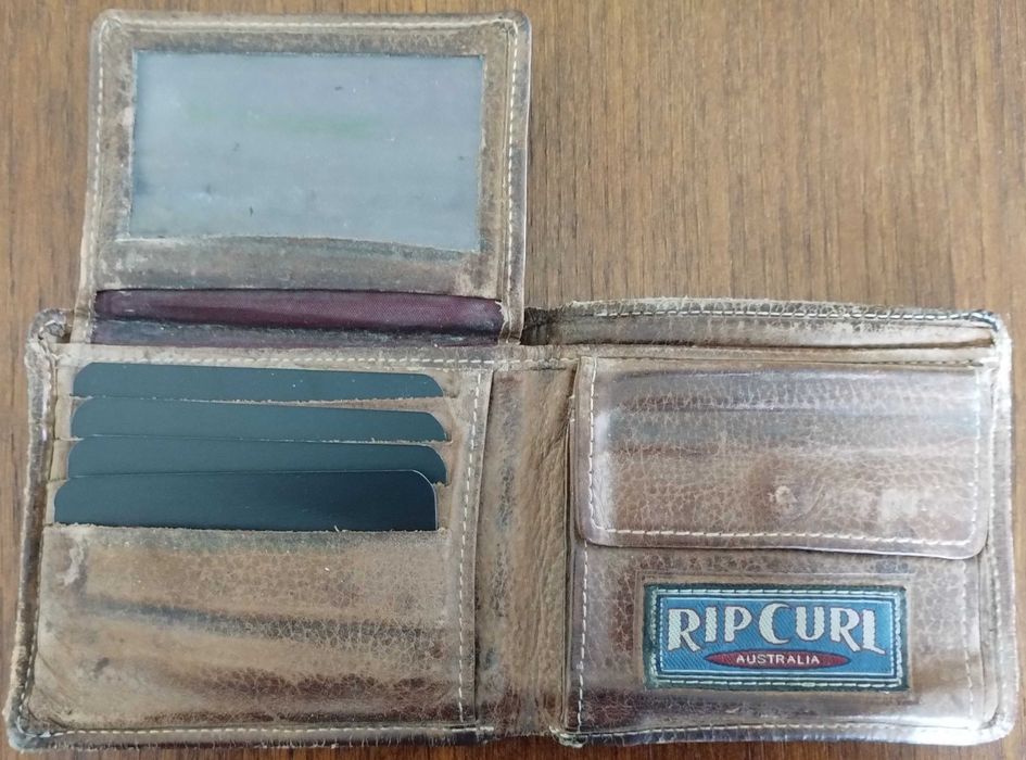Carteira Pele Rip Curl Homem
