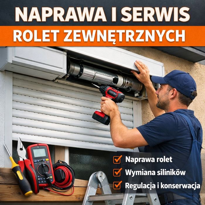 Naprawa i serwis rolet zewnętrznych – Koszalin i okolice