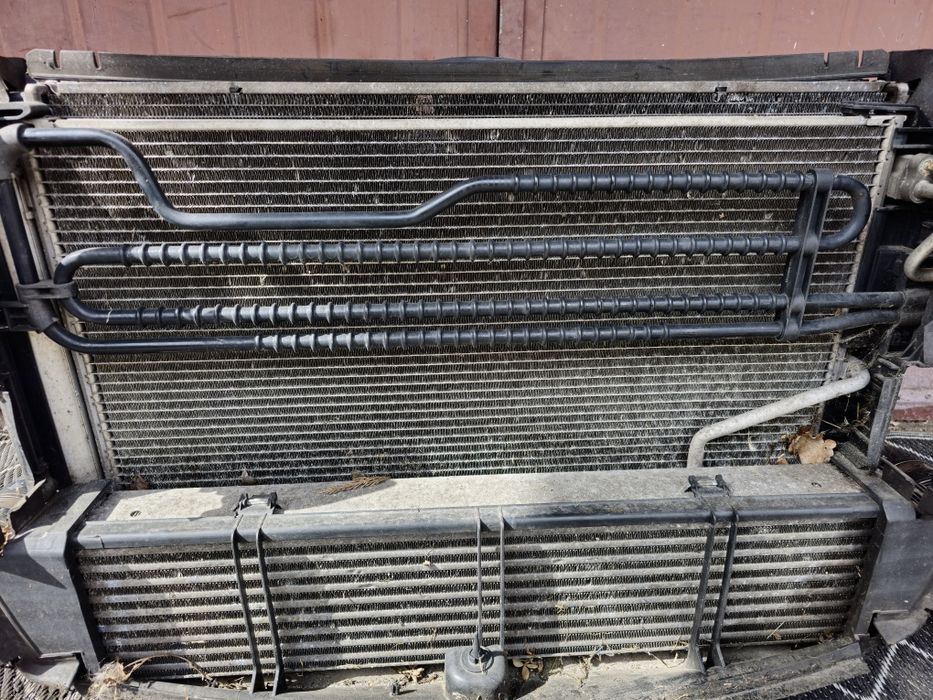 Komplet chłodnic Mercedes w204 2.2 silnik 651