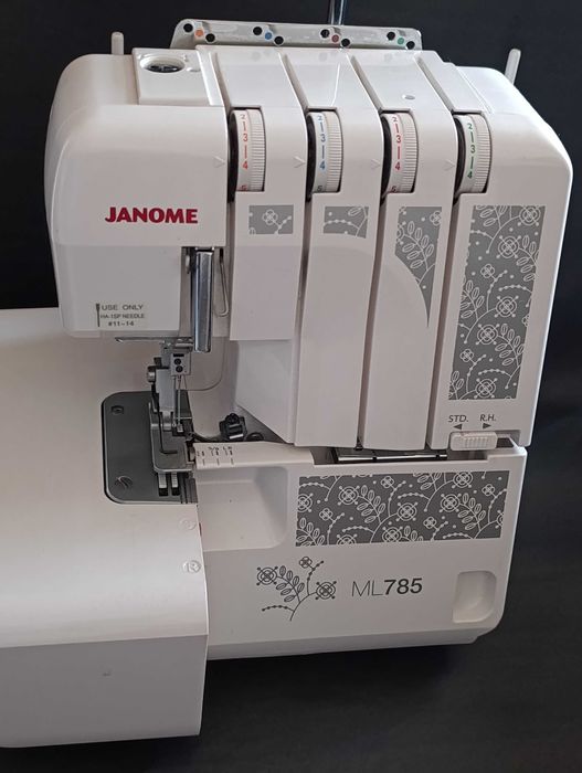 Акція до 15.02 9900 грн Оверлок Janome ML 785