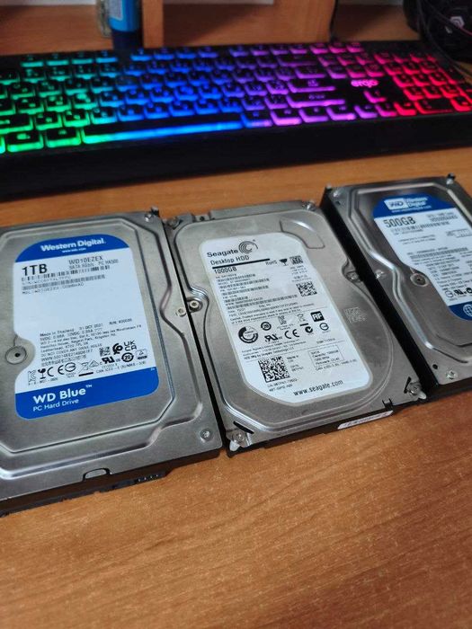 Продам жосткие диски HDD 500gb, HDD 1tb,HDD 1 tb