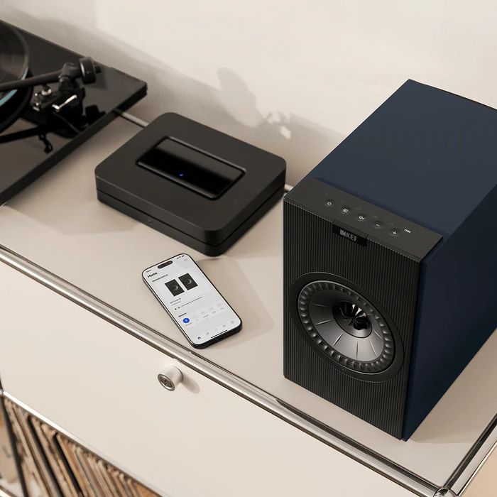 KEF Coda W - Midnight Blue - Kolumny podstawkowe aktywne 1 szt