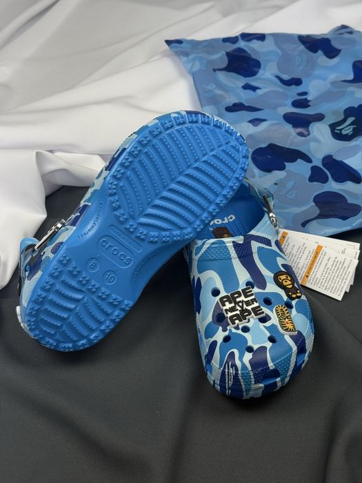 Сабо Crocs X Bape шльопанці РОЗПРОДАЖ‼️