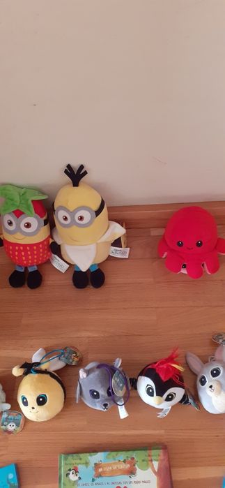 Mini Peluches pingo doce+ livros colecção pingo doce