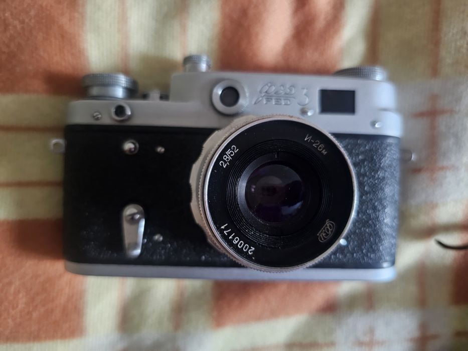 Фотоапарат Fed 3 з шкіряним чохлом