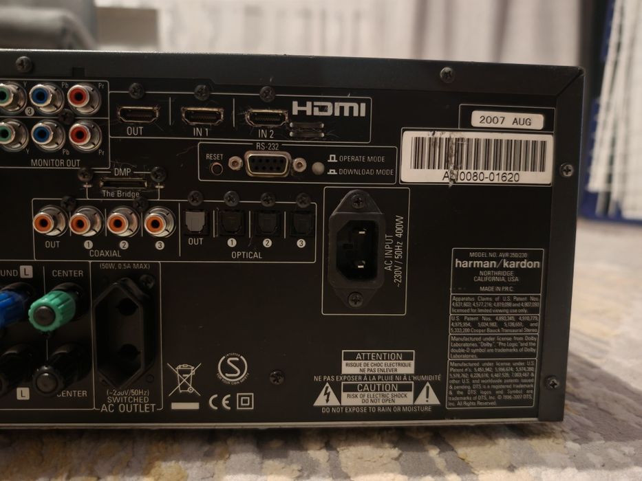 Amplituner Harman Kardon Avr 350