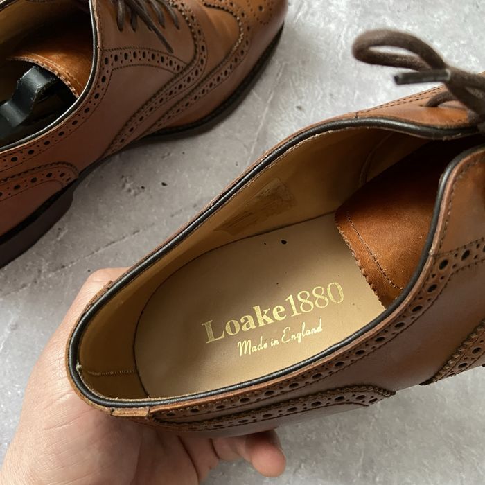 Туфлі -броги  Loake 1880