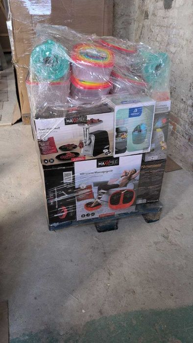 Мікс товар на палеті: електроніка, кухонна техніка – Акція! 172 кг