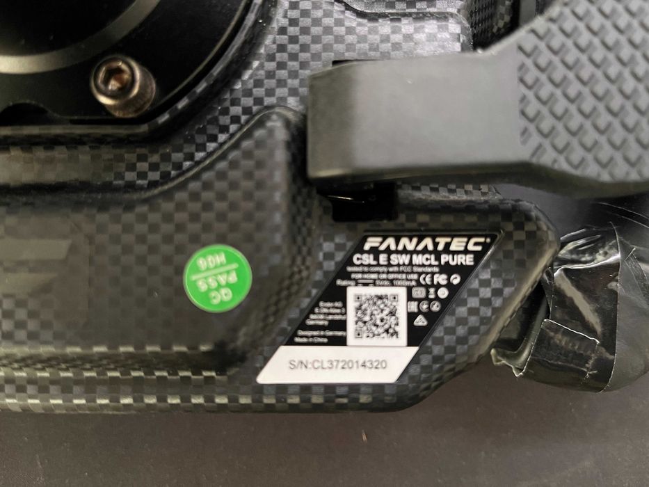 Volante Fanatec McLaren GT3 V2 + Mod Magnético SimMakerZ + Fanatec QR2