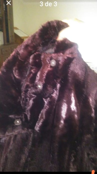 Casaco de pelo zara tamanho M