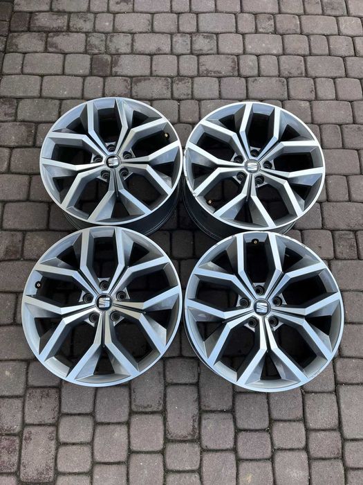 Oryginalne alufelgi Seat 5x112 18 cali LEON FR Ateca Exeo Altea Bicolor