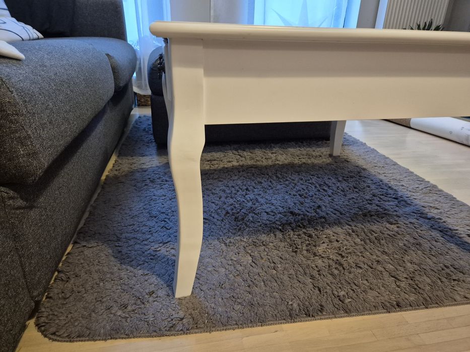 Stolik kawowy 80x80 z szufladami