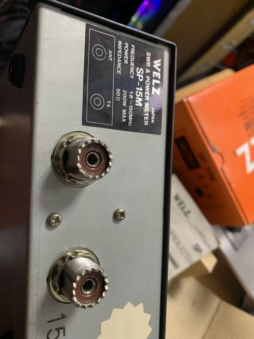 Welz SP-15M SWR power meter