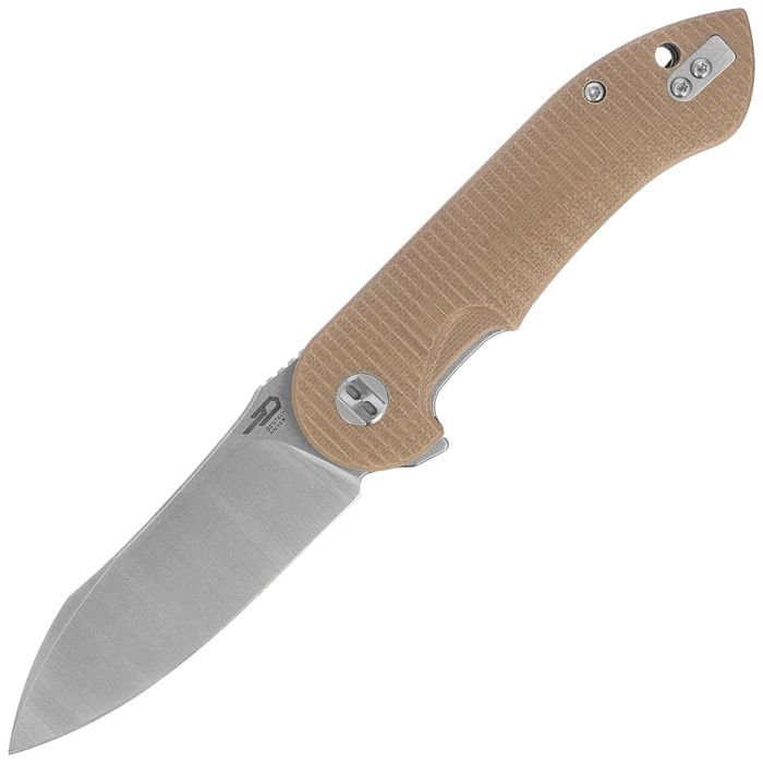 Nóż składany Bestech Torpedo Beige G10, Stonewashed / Satin (BG17B-1)