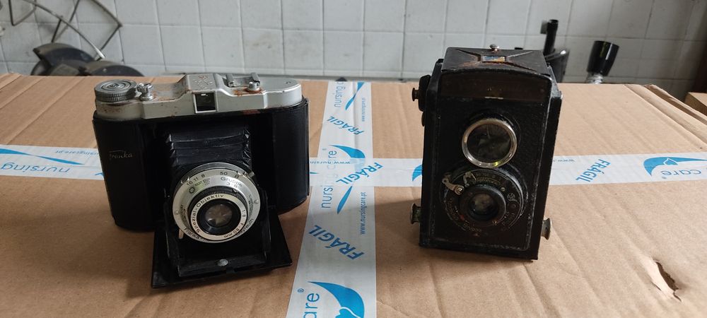 Máquinas fotográficas antigas