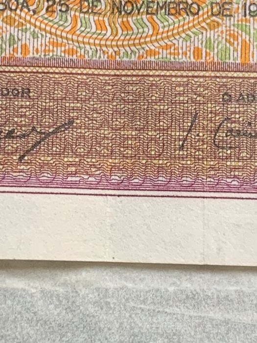 1- Nota de 50$  - Ramalho Ortigao -1941 / Nao Circulada / Pequeno Vinco