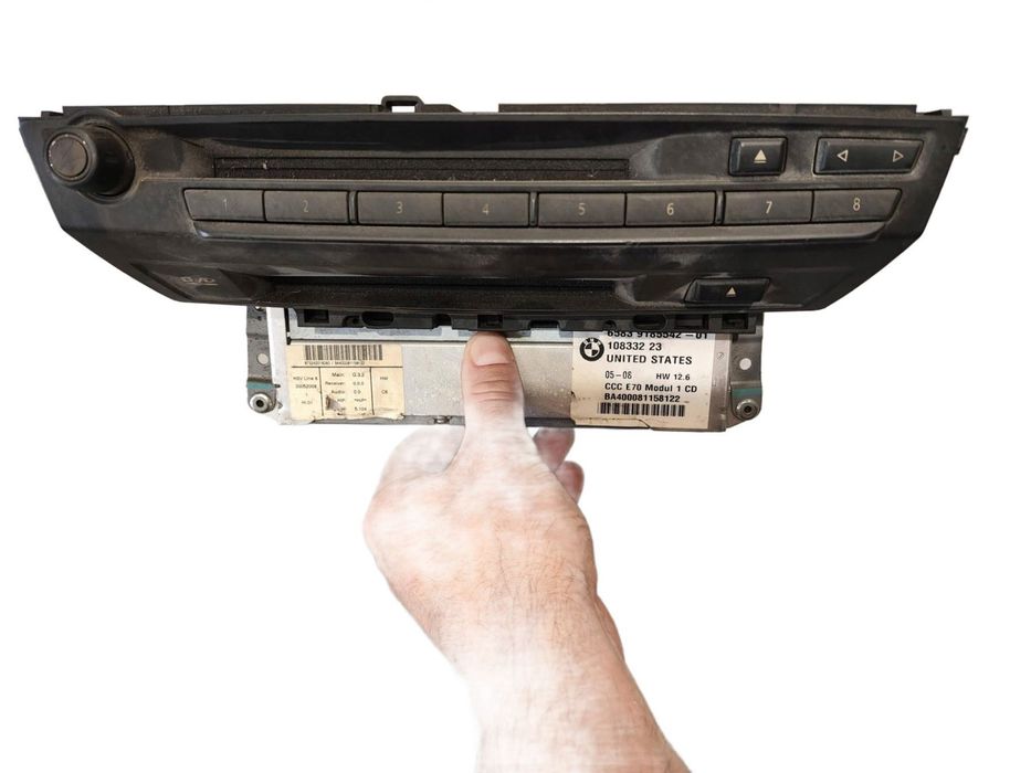 BMW X5 E70 NAPĘD CZYTNIK DVD CCC 9185542 65839185542 65839191568 9191568