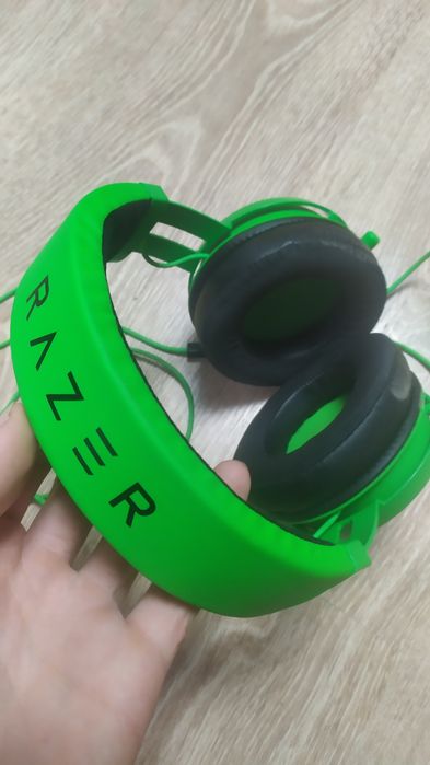 Наушники Razer Kraken Multi Platform Green полной комплектацией (ТОРГ)