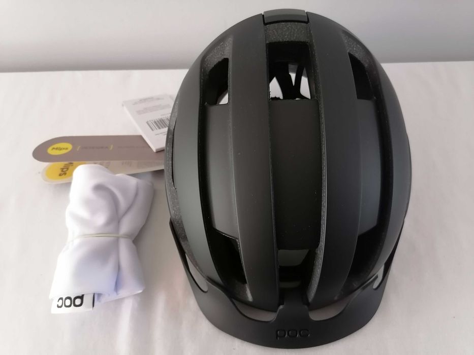 Kask rowerowy Poc Omne Air Resistance Mips Black Opal Blue S 50-56cm