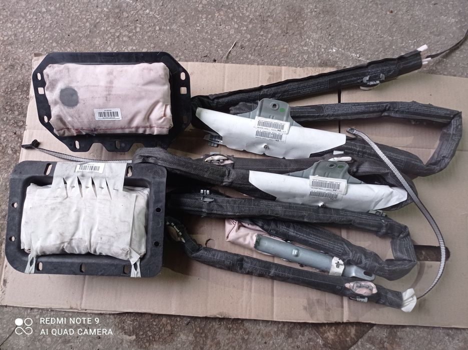 Подушка безпеки бічна шторка Peugeot 3008, 5008, 2009-2016, 9684667880