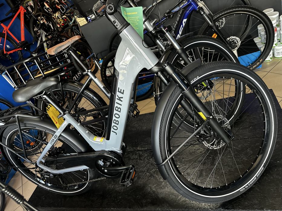Rower elektyczny Miejski Jobobike Lyon Pro - ACTIVE ZONE Bike World