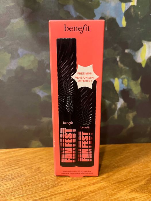 BENEFIT Fan Fest, zestaw 2 tuszy do rzęs efekt wachlarza rzęs NOWE