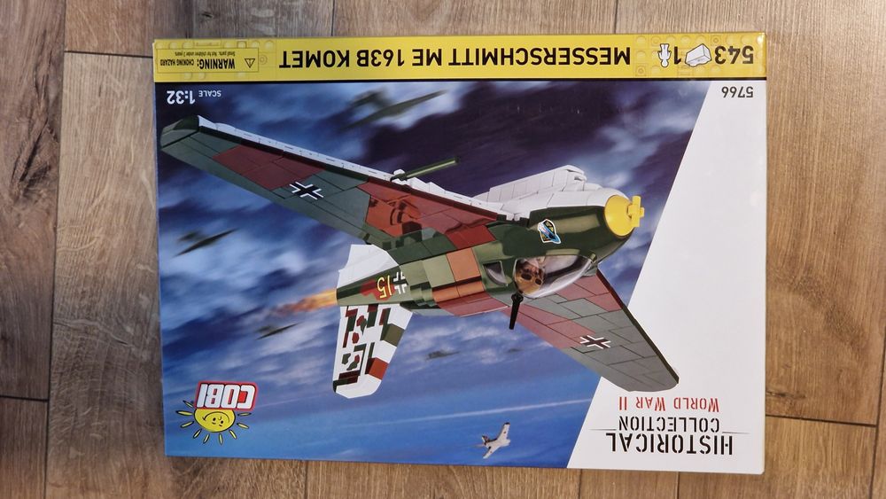 Messerschmitt Me 163B Komet Cobi 576 dołożę figurkę z mausa