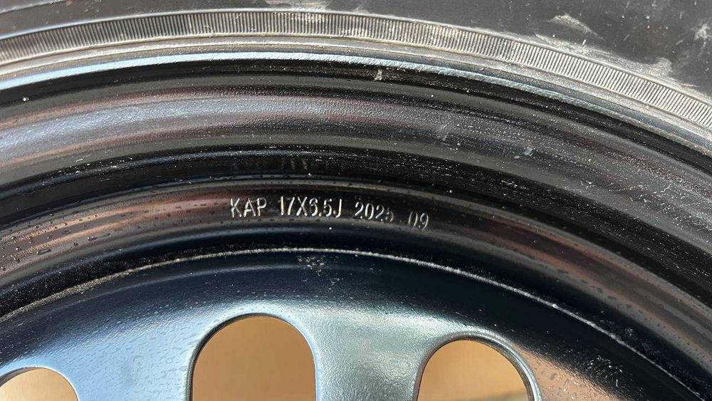 Запаска Диск стальний KAP 17*6,5j 2025 року + літня резина Мишелин 225/65 R17