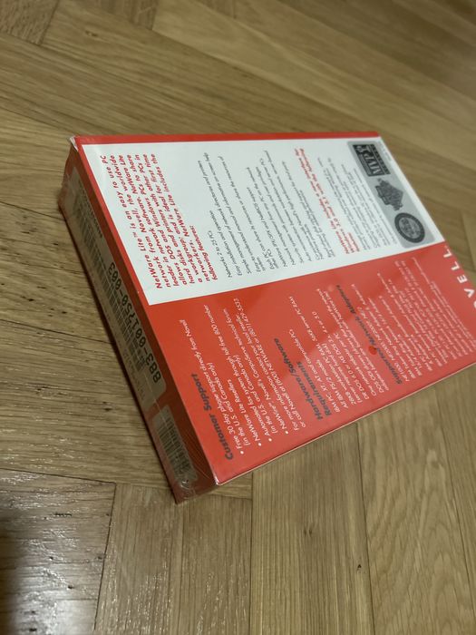 Oprogramowanie Novell NetWare Lite Windows DOS kolekcjonarskie fabrycznie opakowany
