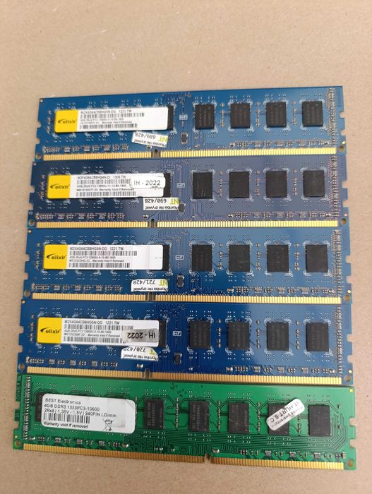 Pamięć RAM DDR3 5x4GB
