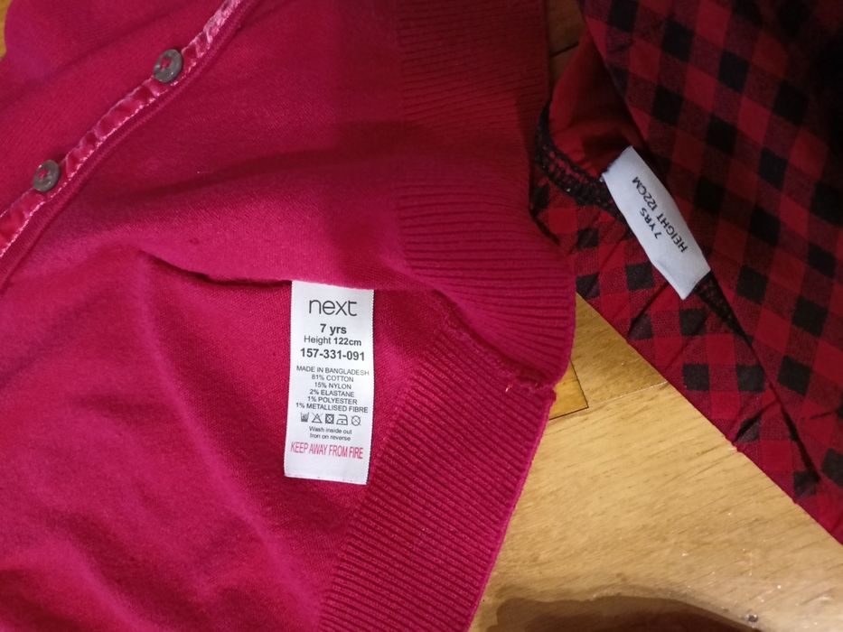 Komplet dla dziewczynki na wiek 6-7lat