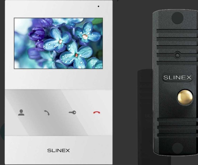 Комплект відеодомофону Slinex SQ-04(White)+ML-16НD(Black)