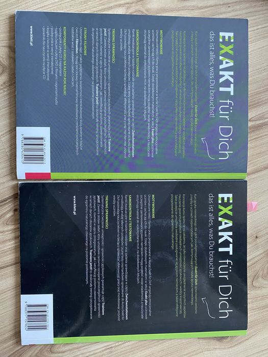 Podręcznik i ćwiczenia do języka niemieckiego „Exakt für Dich 1”