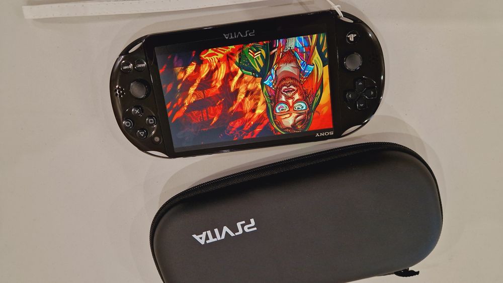 Sony Ps Vita Slim 64гиг 66игр + чехол!