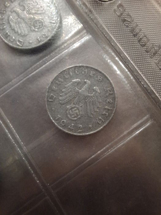 Moeda Alemanha – 5 reichspfennig 1940, 41, 42, 43
