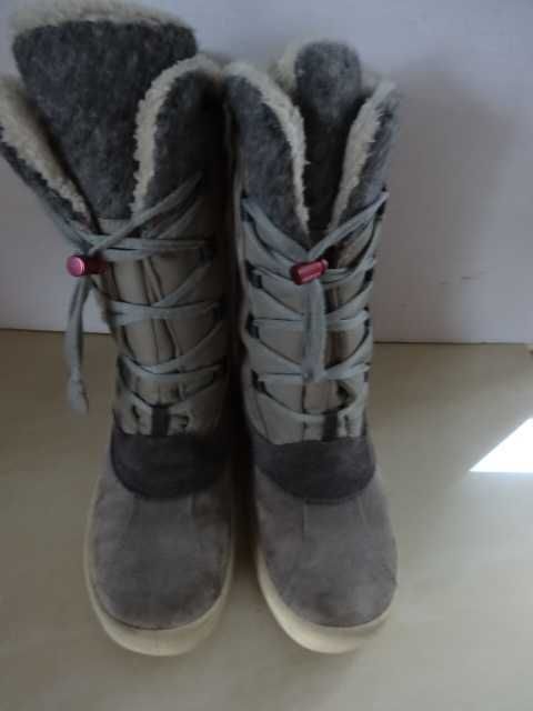 Buty ECCO roz 38 GORE-TEX Ocieplane Zimowe Śniegowce Damskie