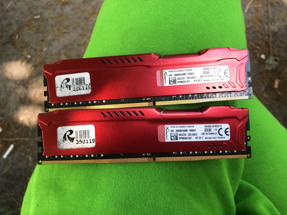 Оперативная память DDR4 16gb