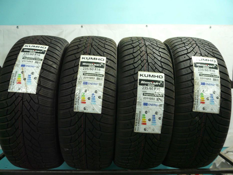 NOWE opony zimowe 4szt. Kumho Wintercraft WP52 235/60R16 100H