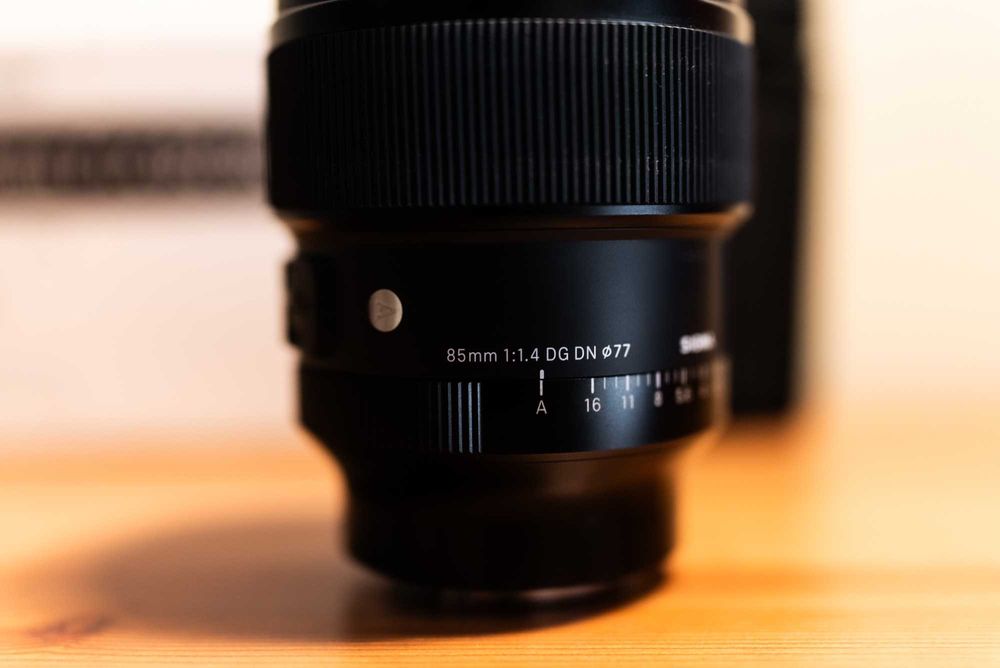 Sigma Art  85mm 1.4 DG DN para Sony E Mount