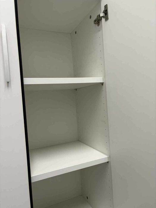 Szafa szafka biurowa aktowa biała 128x80x43