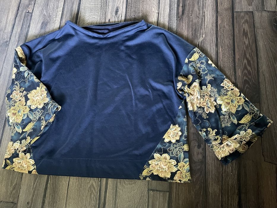 Bluza damska oversize folk orient etno