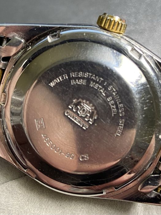 Редкие часы Orient President Automatik 46E001-90. Стиль Ролекс